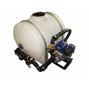 Image: Sealcoating System 125 Gallon Compact with white tank and standard pump